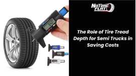The Role of Tire Tread Depth for Semi Trucks in Sa, Jenison