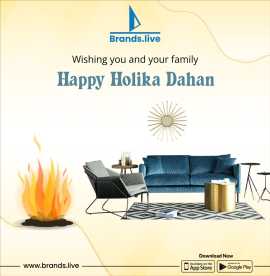 Holika Dahan Post |Stand Out with Brands.live, Ahmedabad