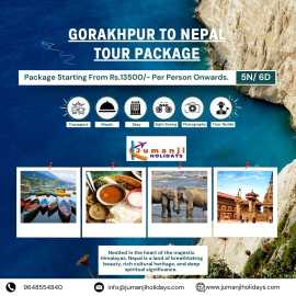 Gorakhpur to Nepal Tour Package, Gorakhpur