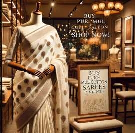 Satyugi’s Exclusive Collection of Mul Cotton Saree, Chandigarh