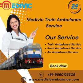 Use Medivic Train Ambulance Service in lucknow, Lucknow