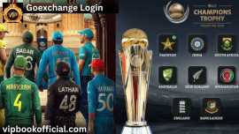 Bet on Champions Trophy 2025 with Goexchange Login, Noida