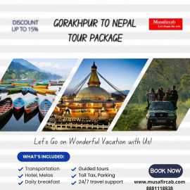Gorakhpur to Nepal Tour Package, Gorakhpur