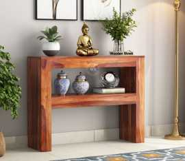 Sleek Console Table for Living Room with Ample Sto, ¥ 6,499