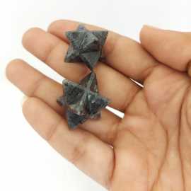 Hematite Gemstone Merkaba For Enhance Mental Clari, Los Angeles