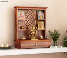 Wooden Mandir for Home – Premium Quality & Des, Rp 8,499
