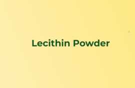 Lecithin Powder, $ 0