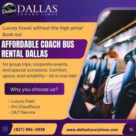 Affordable Coach Bus Rental Dallas , Dallas