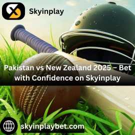 Bet on skyinplay Pakistan vs New Zealand 2025, Delhi