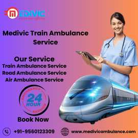 Medivic Train Ambulance Services in Bhopal , Bhopal