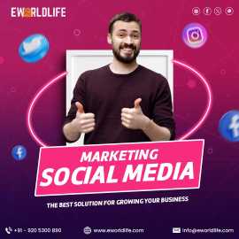  Expert Social Media Marketing- Eworld, Delhi