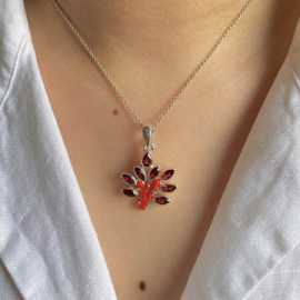 Buy Red Coral Jewelry: Vibrant Elegance with Timel, $ 45