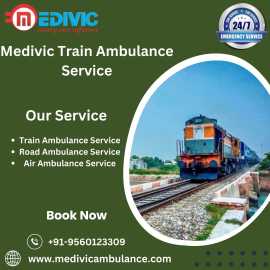 Medivic Train Ambulance Service in Bhopal , Bhopal