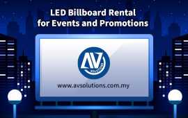 LED Billboard Rental for Events and Promotions, Kuala Lumpur