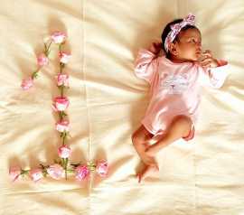 Best 1 Month Baby Photoshoot Poses and Themes, Gurgaon