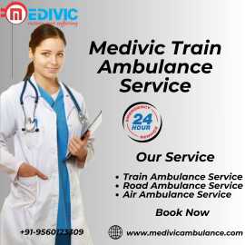 Medivic Train Ambulance Service in Bhopal, Bhopal