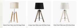 Shop Tripod Table Lamps Online in Australia for Th, $ 1