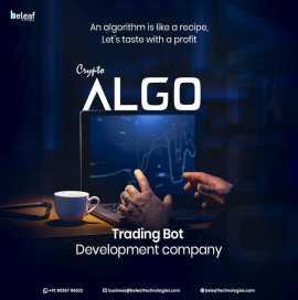 Crypto algo trading bot development company - bele, New York