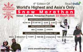 Snow Marathon Lahaul 2025 The Ultimate Winter Race