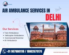 Air Ambulance Services in delhi |Air Rescuers , Delhi