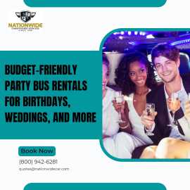 Cheap Party Bus Rentals, Washington