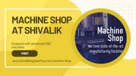 Machine Shop - Precision CNC Machining Solutions