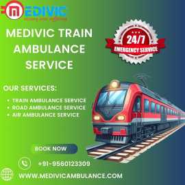 Book Medivic Train Ambulance Service in Lucknow , Lucknow