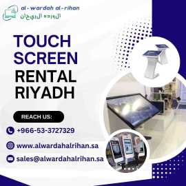 Short-Term Interactive Touch Screen Rentals, Riyadh
