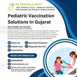 Pediatric Vaccination Solutions In Gujarat, Ahmedabad