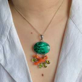 Malachite Jewelry: A Stunning Blend of Beauty, Hea, $ 59