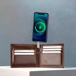 Smart Wallet With Emergency Power Bank, ₹ 3,999