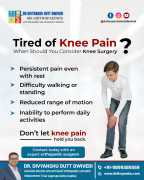 Dr. Divyanshu – The Expert in Knee Pain Relief!, Lucknow