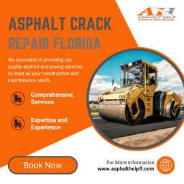 Expert Asphalt Crack Repair Asphalt Help LLC in FL, Boca Raton