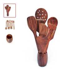 Elevate Your Cooking With Wooden Spoon Set, $ 36