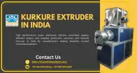 Automated Corn Puff Kurkure Extruder in India , Noida