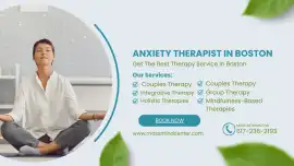 Anxiety Therapist In Boston, Boston