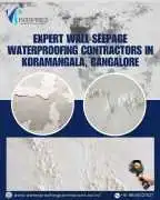 Expert Wall Seepage Waterproofing Contractors in K, Bengaluru