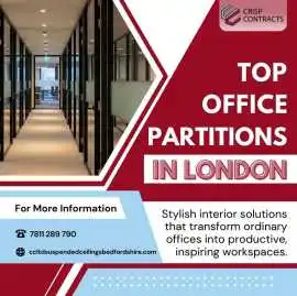 Office Partitions in London, Bedford