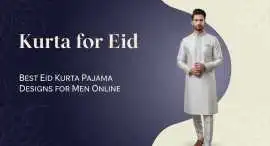 Kurta for Eid – Best Men’s Eid Kurta Pajama Online, ¥ 1,199