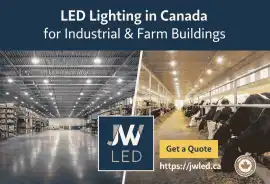 LED Lighting in Canada for Industrial & Farms, Flesherton