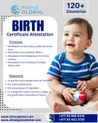 Birth Certificate Attestation Assistance for Expat, Abu Dhabi