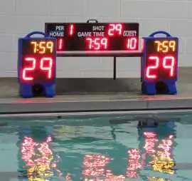 Water Polo Scoreboards: Precision Displays , $ 250