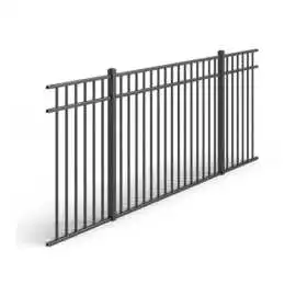Durable Black Aluminum Fence Panels for Secure, Palm Beach Gardens