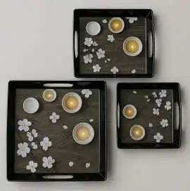 Durable & Stylish Melamine Trays for Daily Use, ₹ 584