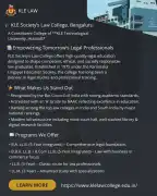 About KLE Society's Law College Bangalore | Top La, Bengaluru