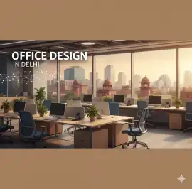 Office Design in Delhi for Modern Workspaces, Ghaziabad