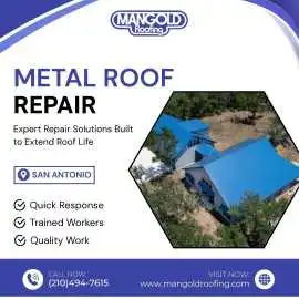Metal Roof Repair, San Antonio