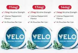 VELO Nicotine Pouches – 15% OFF with Code WELCOME, London