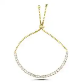 Silver adjustable bracelets with Sliding Fit - Zeh, ps 140