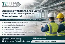 Revit-Based HVAC Shop Drawings in MA, Boston